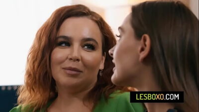Busty stepmom seduce her stepdaughter into lesbian sex – Natasha Nice, Aften Opal